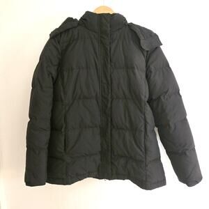 L.L. Bean Women's Ultrawarm Jacket Black Down Insulated Puffer Winter Coat L